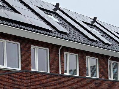 Opgeleverd kunststof kozijnen nieuwbouw in Oosterwolde