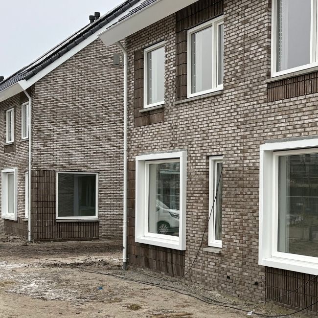 Recent opgeleverd kozijnen project in Oosterwolde